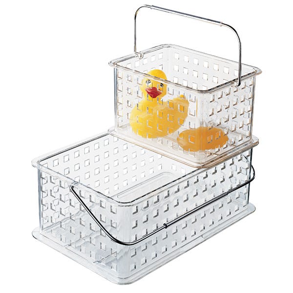 Large Grid Tote w/ Handle Large Grid Tote w/ Handle