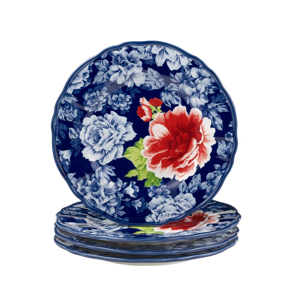 The Pioneer Woman Heritage Floral Salad Plates