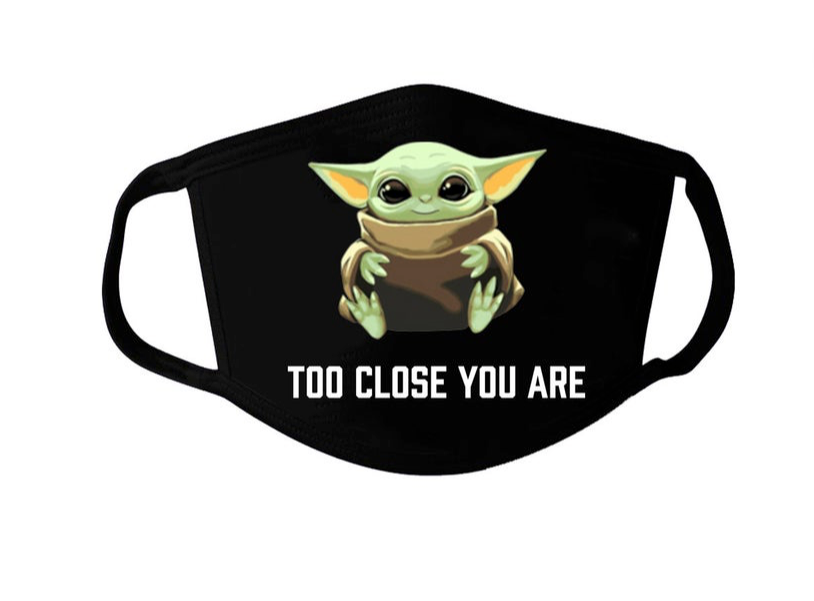 Baby Yoda Facemask