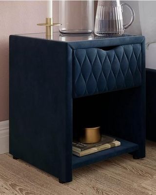 House Beautiful Grove USB Charging Bedside Table