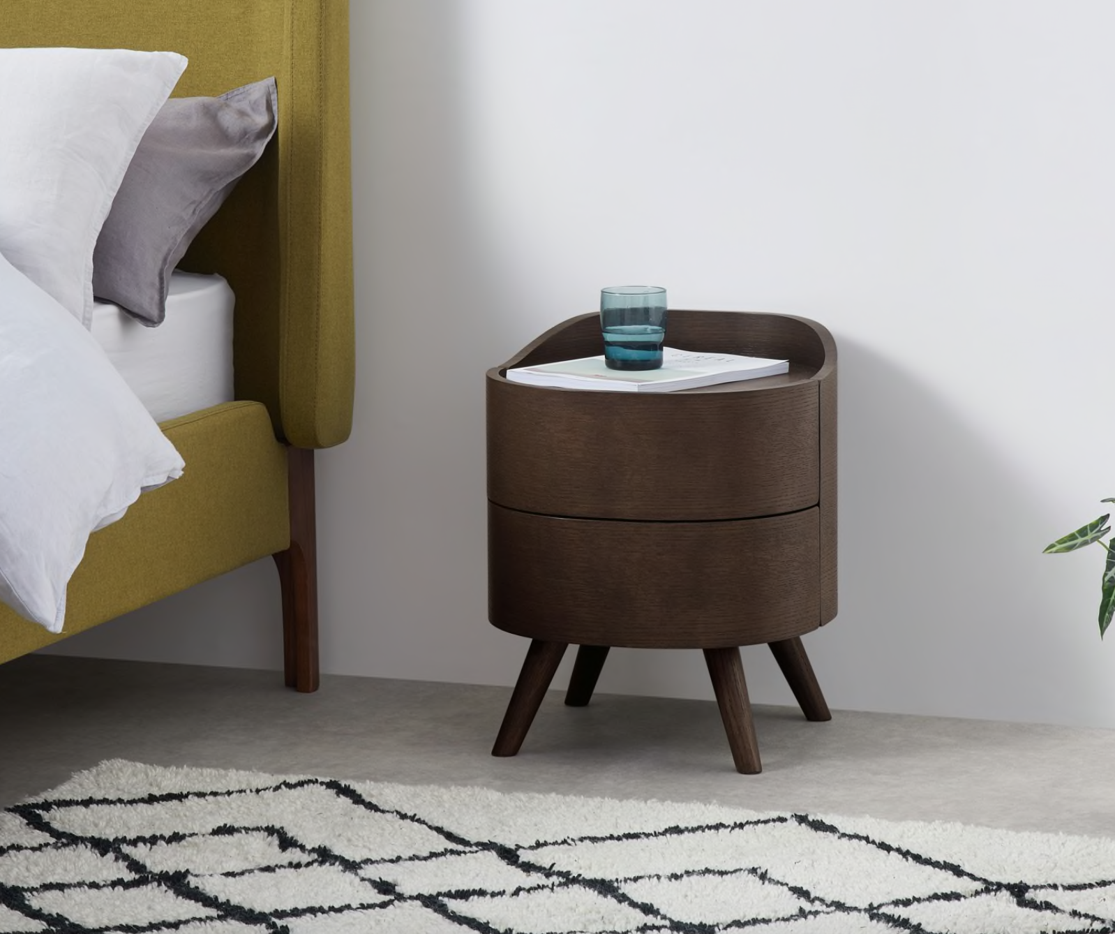21 Small Bedside Tables To Save Space, Space Saving Bedside Storage