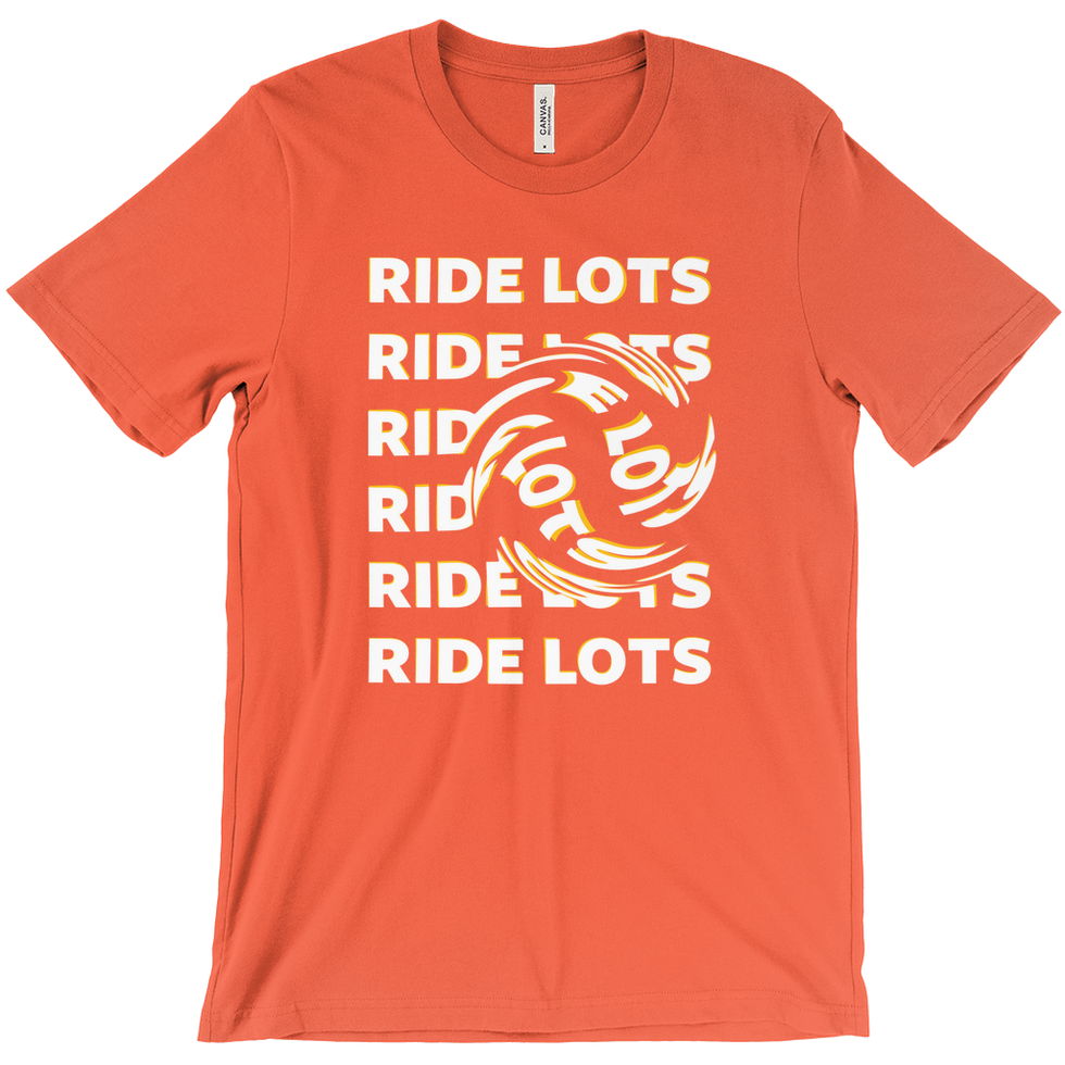 Get our new exclusive ‘Ride Lots’ tee in the BICYCLING shop!