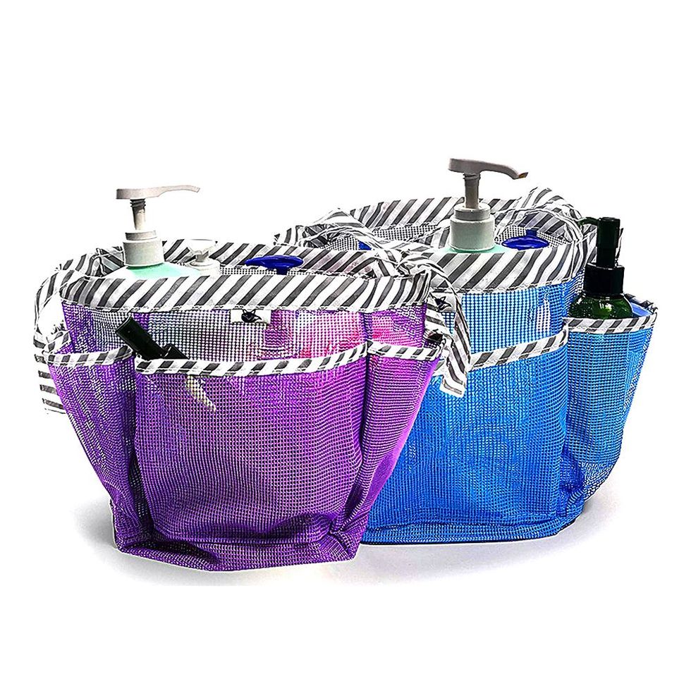 Quick-Dry Shower Tote Bags (Set of Two)