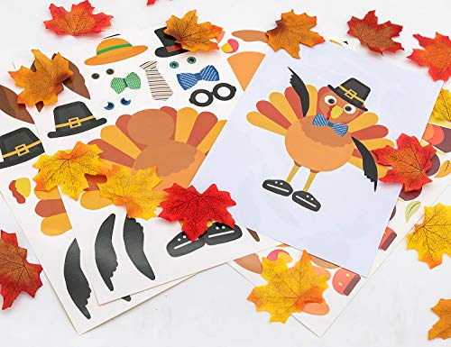 Make-A-Turkey Stickers