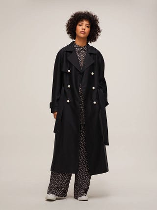 Longline Trench Coat, John Lewis, £220