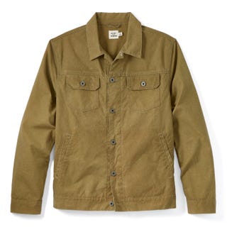 Flint and Tinder Unlined Waxed Trucker Jacket Flint and Tinder Unlined Waxed Trucker Jacket