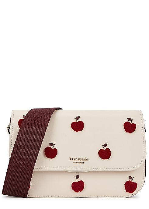 淺色系包包推薦2：Kate Spade蘋果圖案小包