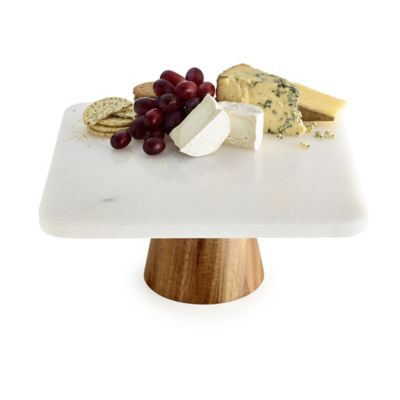Marble and Acacia Display Stand, Lakeland, £29.99