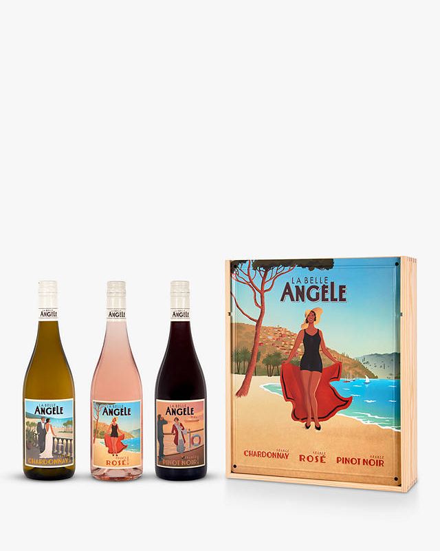 La Belle Angèle Wine Trio, 3x 75cl