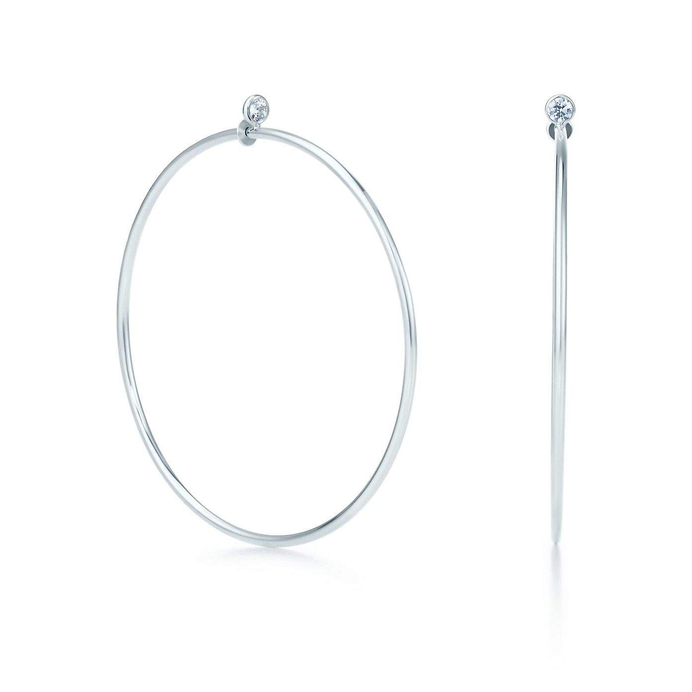 tiffany blue hoop earrings