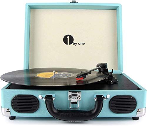 1 BY ONE Portable Record Player