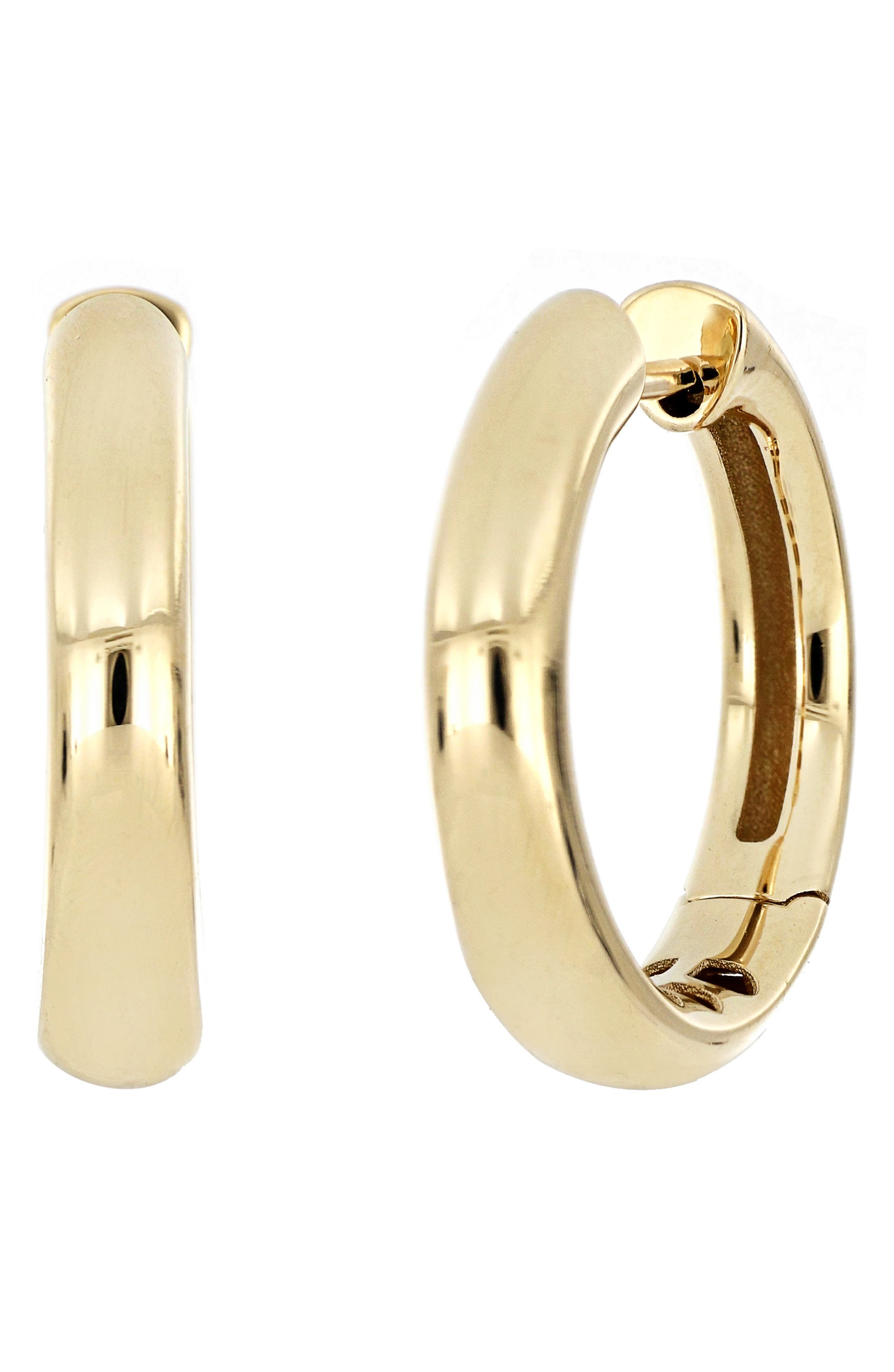 14K Gold Hoop Earrings curated on LTK