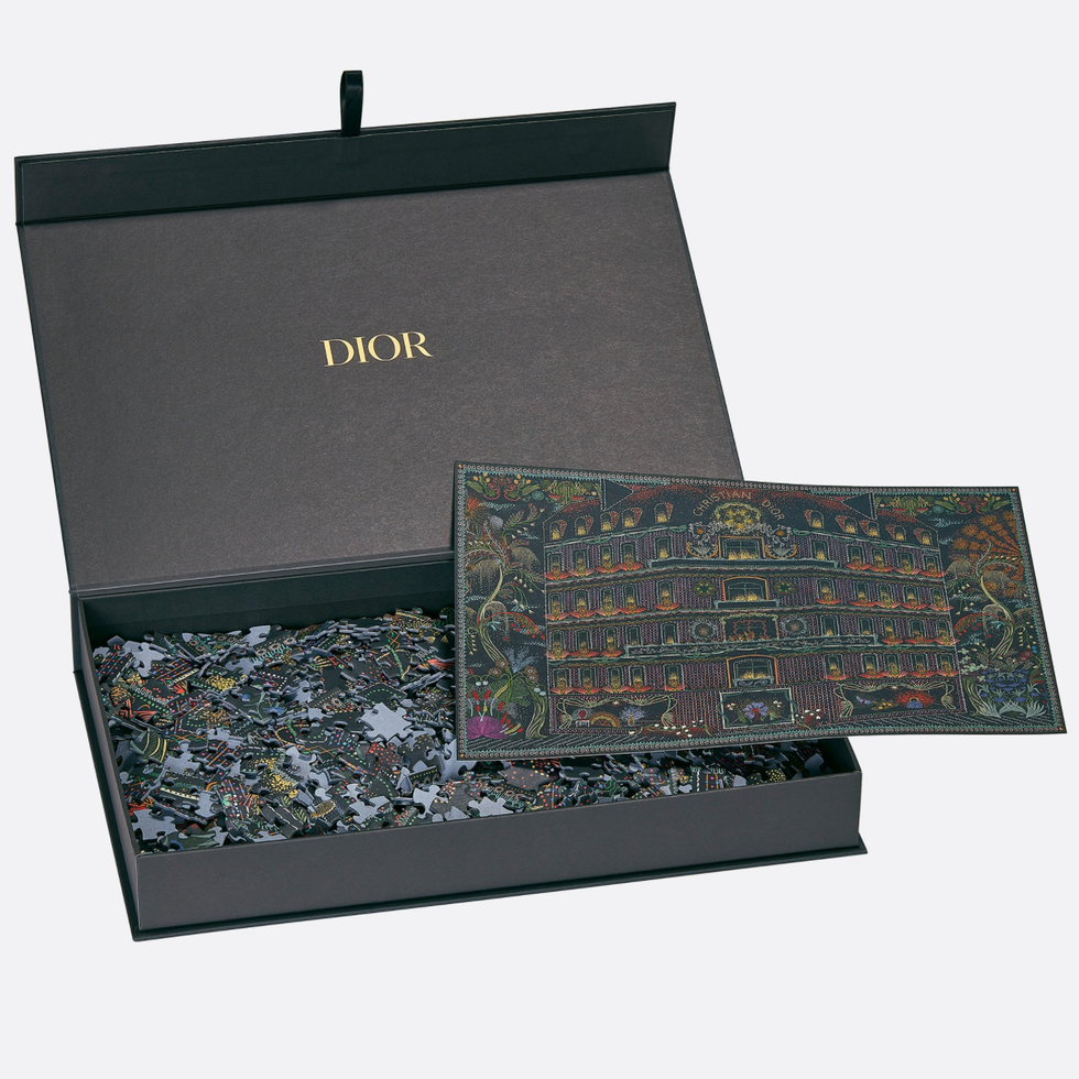 精品桌遊推薦7：Dior光雕印花「蒙田大道30號」1000片拼圖