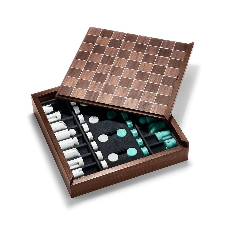 精品桌遊推薦15：Tiffany & Co.西洋棋與跳棋組