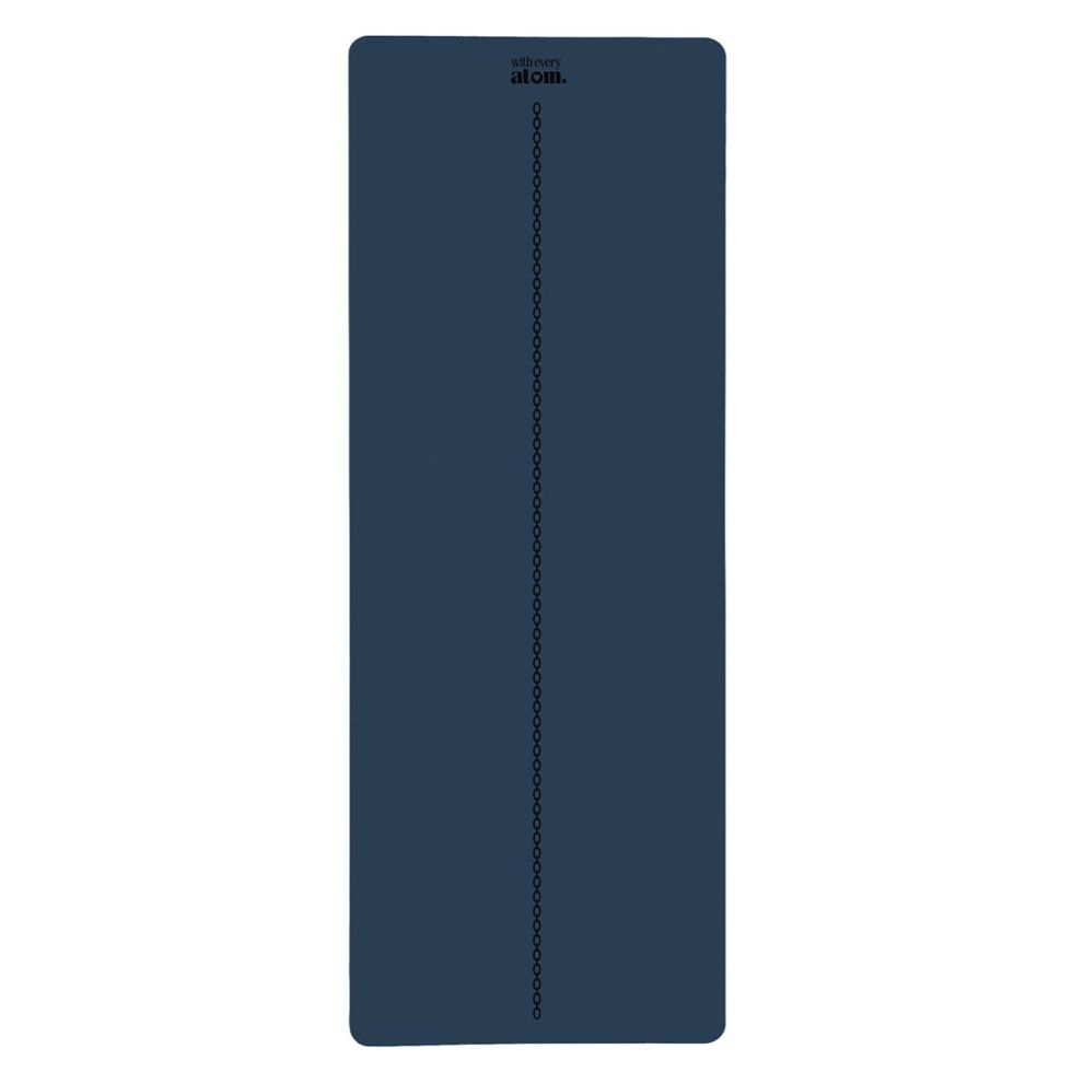 With Every Atom Alignment Yoga Mat