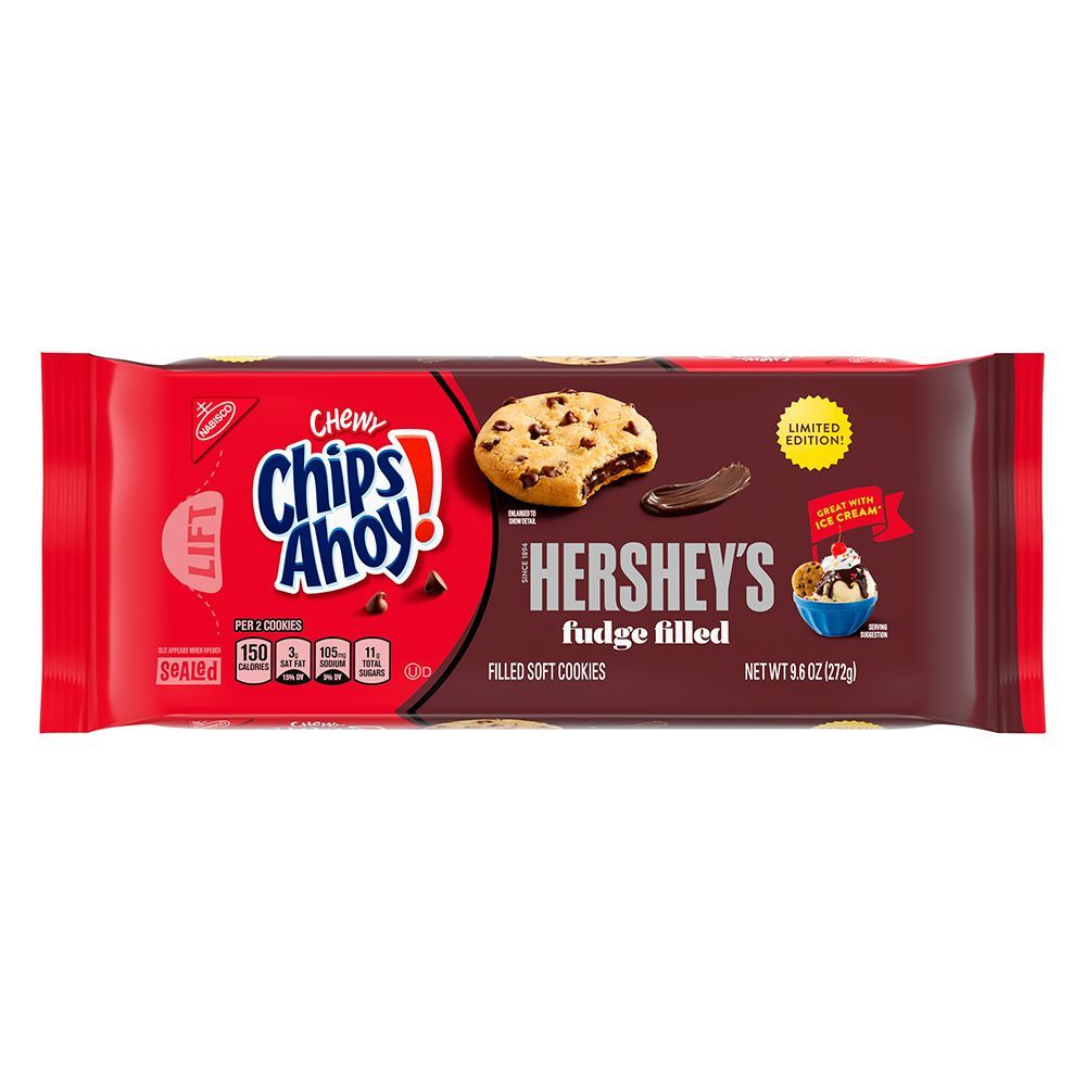 Hershey’s Fudge-Filled Chewy Cookies