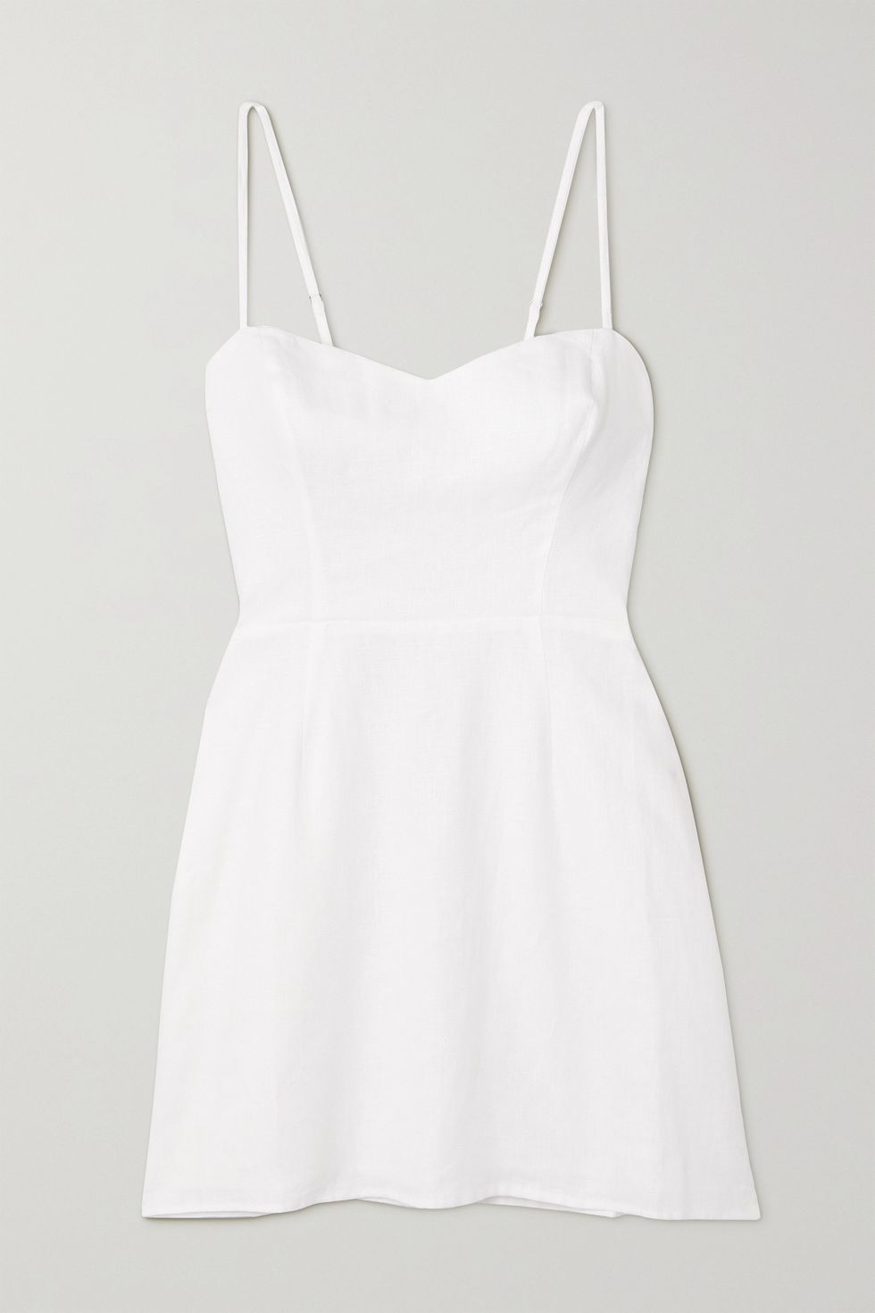 Roarke linen mini dress