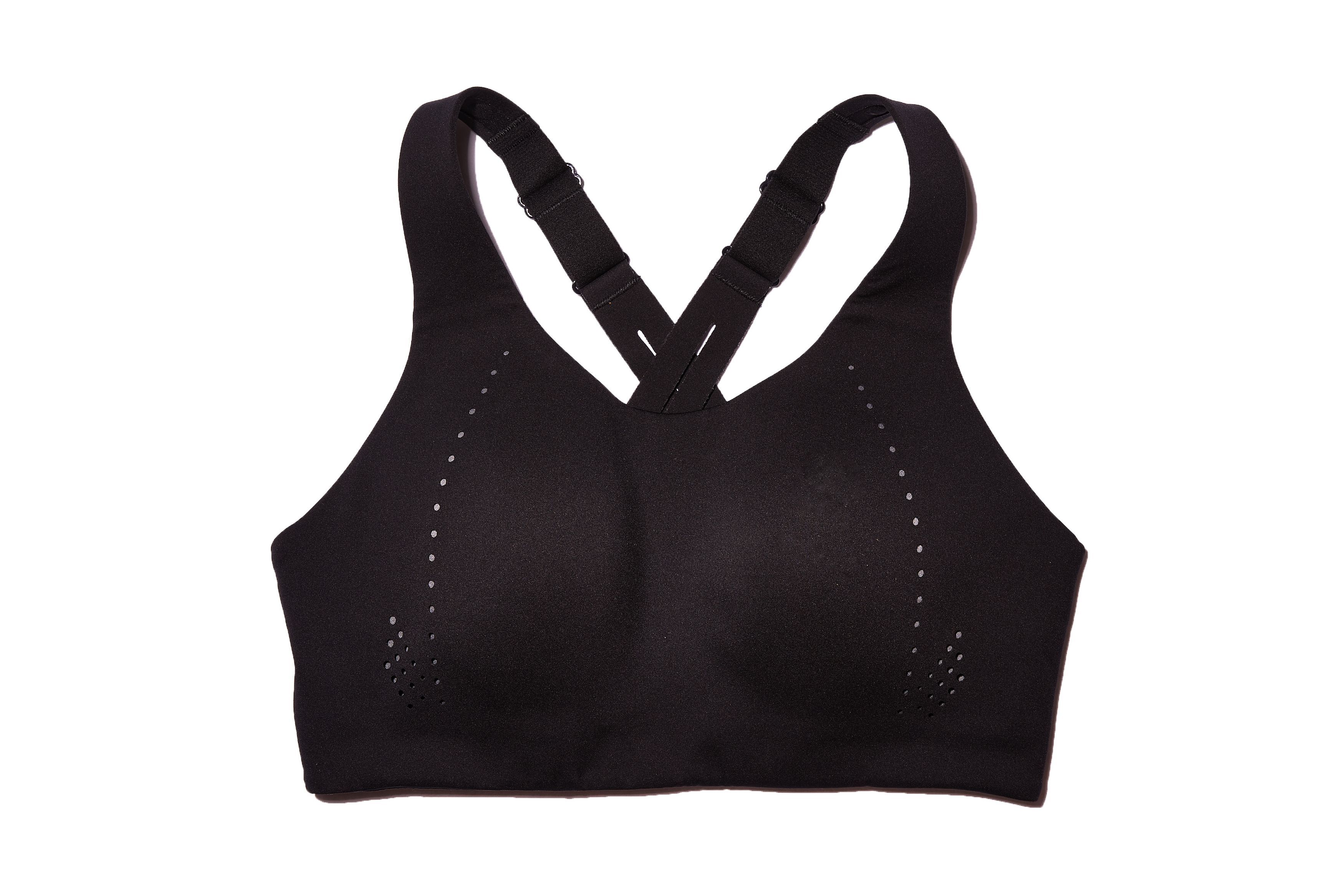 Ex Store Wear Your Own Bra Scalloped Panel Control Body Black
