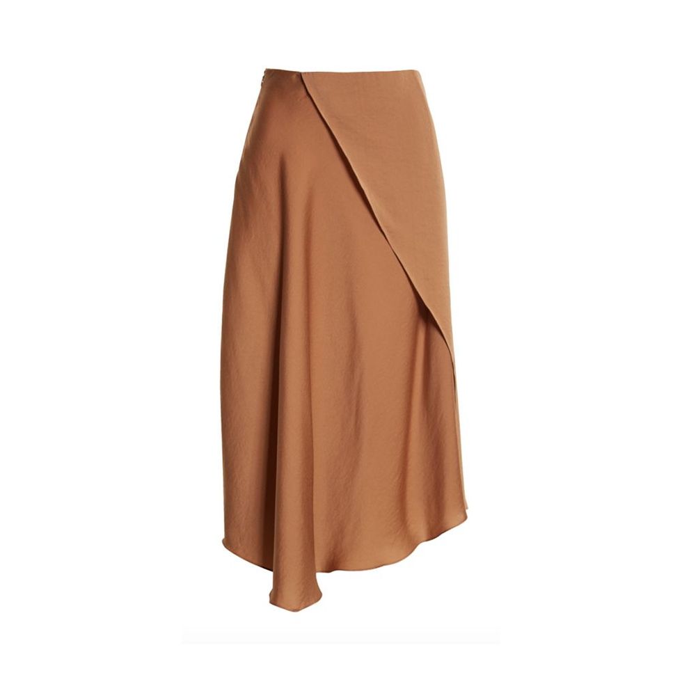 Asymmetric Drape Skirt