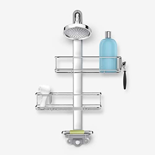 Zenna Home Premium Expandable Shower Caddy for Hand Held Shower or