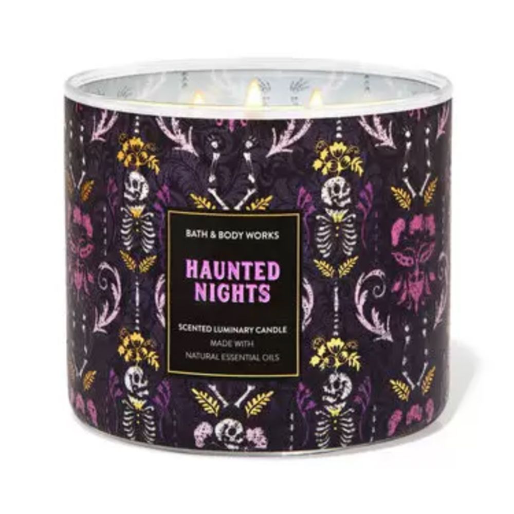 halloween bath and body works candles