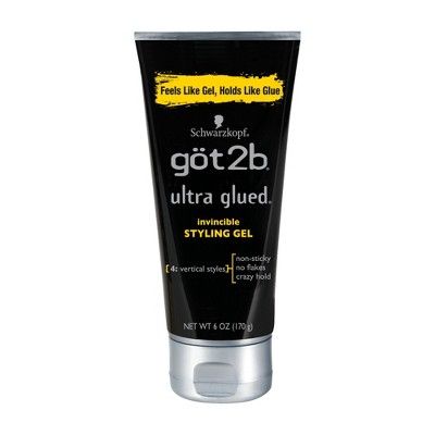 Ultra Glued Invincible Squeeze Shine Enhancing Hair Styling Gel