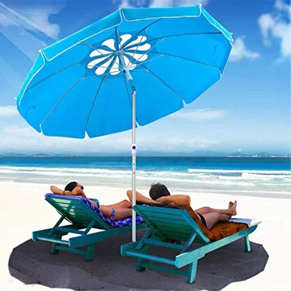 MOVTOTOP 6.5-Foot Beach Umbrella