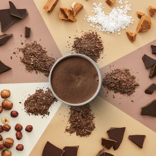Hotel Chocolat Velvetiser with 10 Mixed, 10 Latte Sachets & 2 Pod
