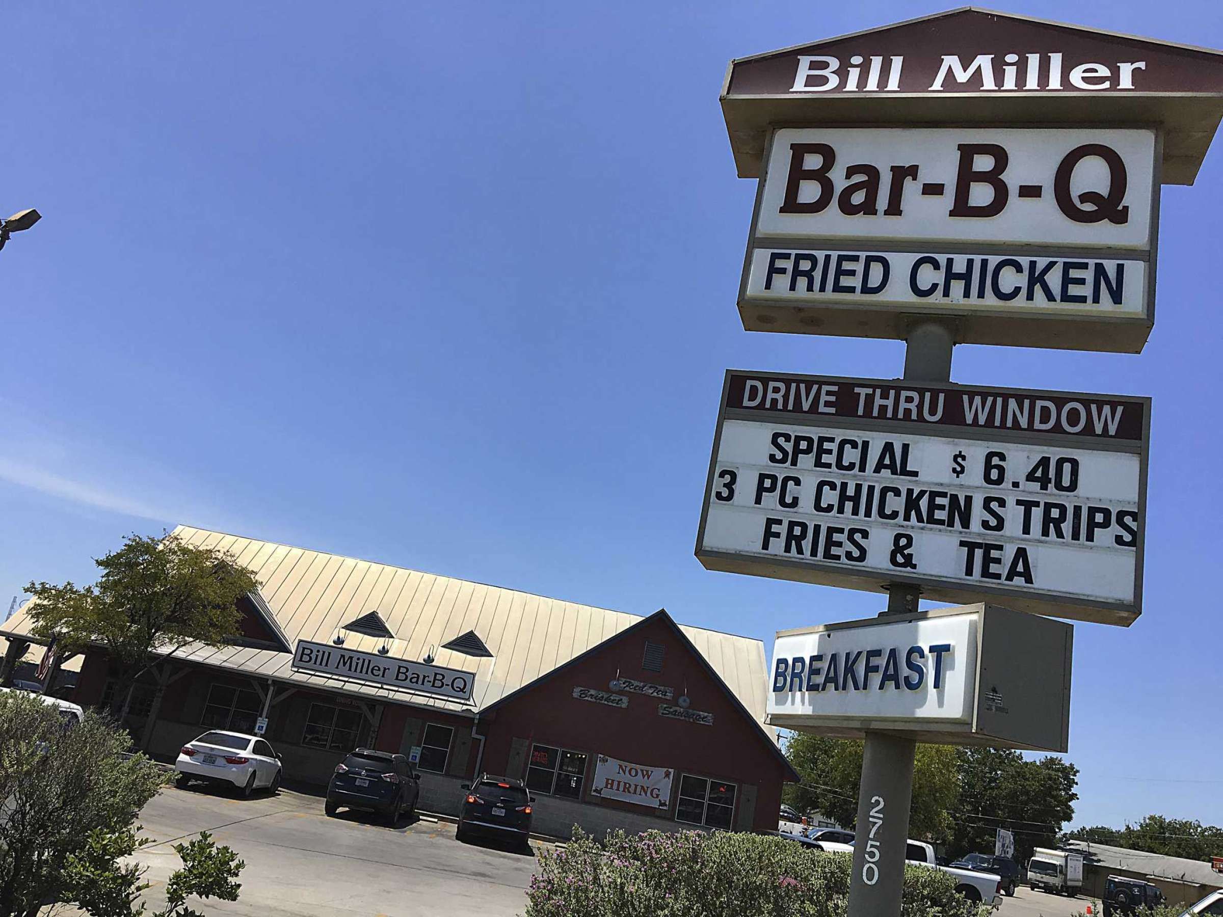 Bill miller bbq outlet near me