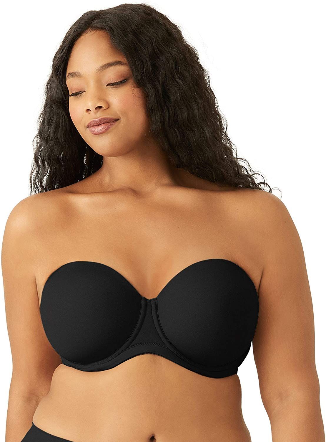 Strapless bra store without wire