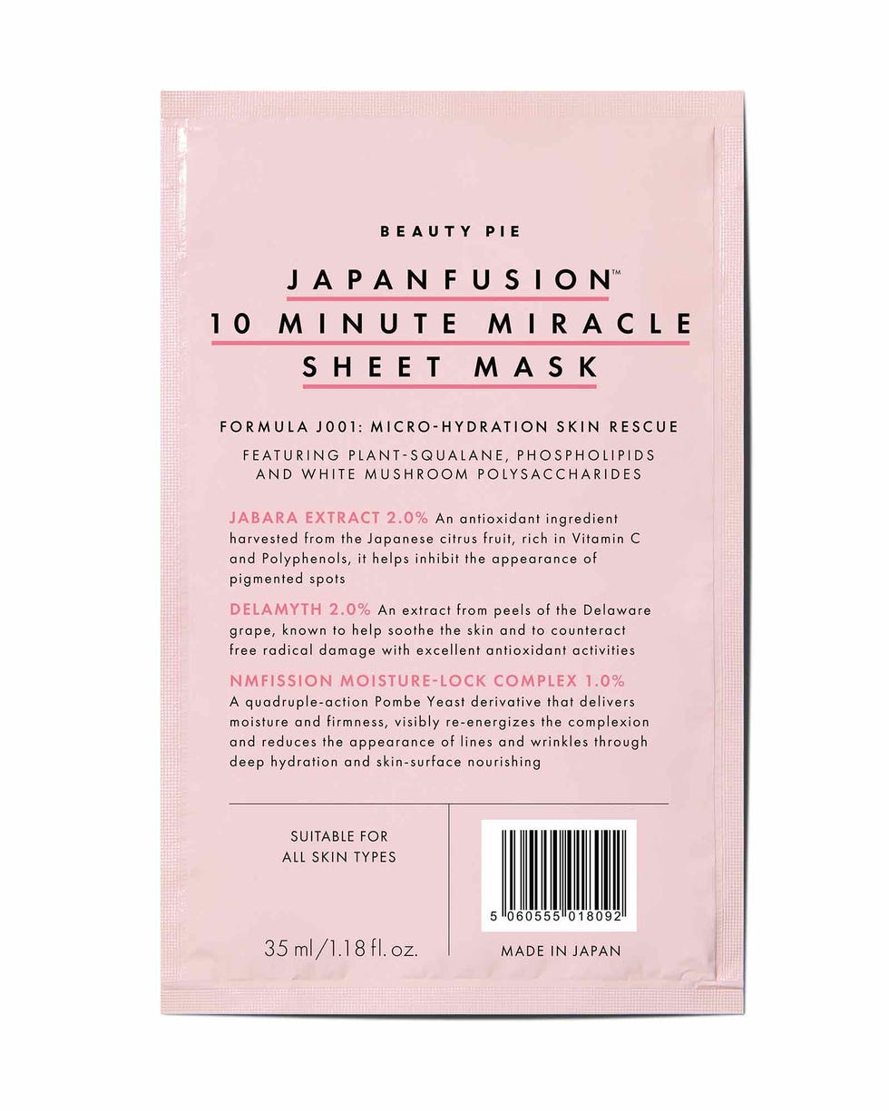 Japanfusion™ 10-minute-miracle sheet mask