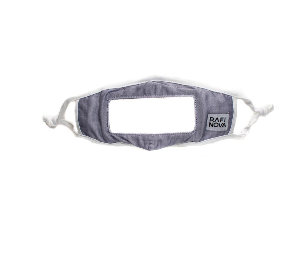 Kids Smile Mask With Ear Loops