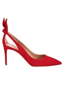 БОВ Тіе Cutout Suede Pumps