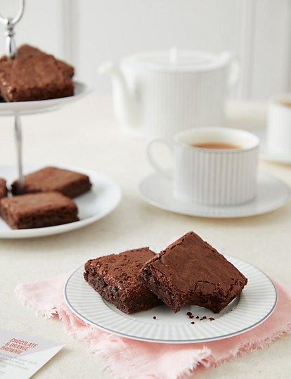 6 Indulgent Chocolate Brownies Letterbox Gift, £12
