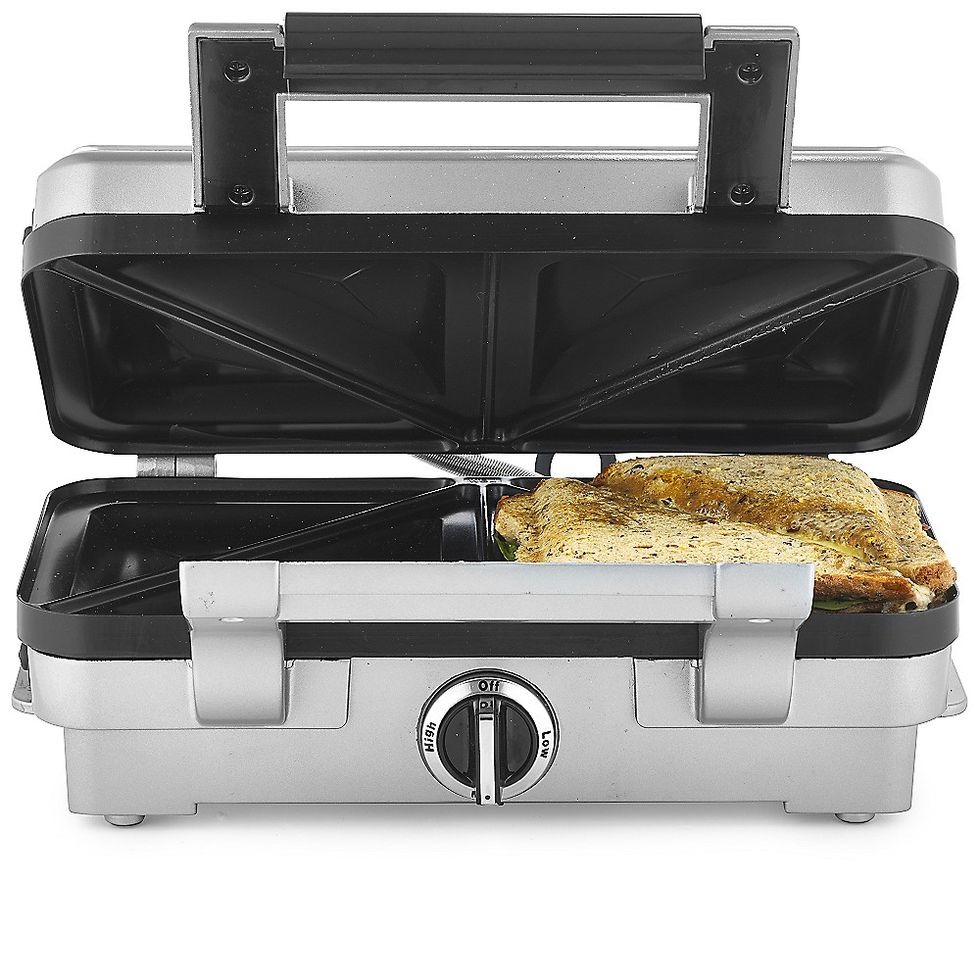 Sandwich Maker Grilled Cheese Machine Tuna,european Household Double Sided  Heating Sandwich Maker E
