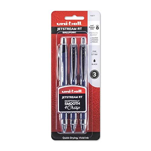 Mr. Pen- Gel Pens, Black, 6 Pack, Gel Ink Pens Medium Point, Quick Dry Pens for Note Taking, Writing Pens, Retractable Gel Pens, Black Ink Pens, Pens