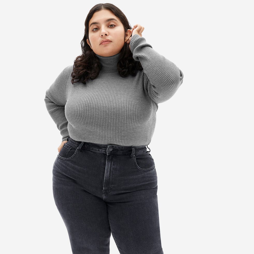 The Italian Merino Rib Turtleneck 