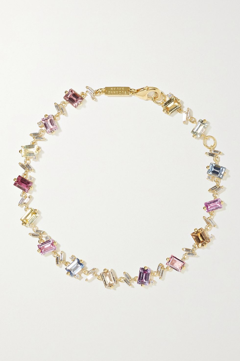 18-karat gold, sapphire and diamond bracelet