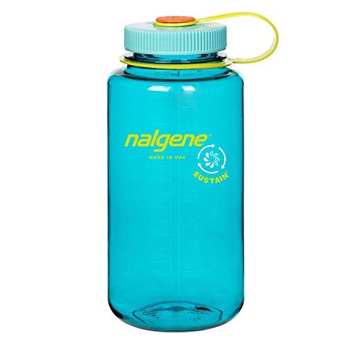 Brooks Running Promotional Limited Water Bottle Clear Blue 8 Inches Long Tritan 