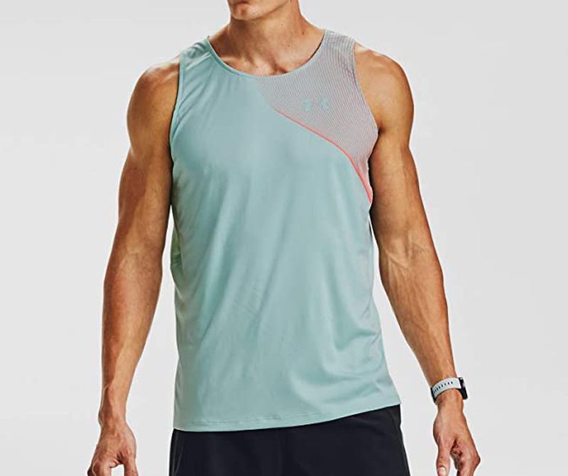 Running Vest Funny Mens Sports Performance Singlet Everything You Want Is Outs 