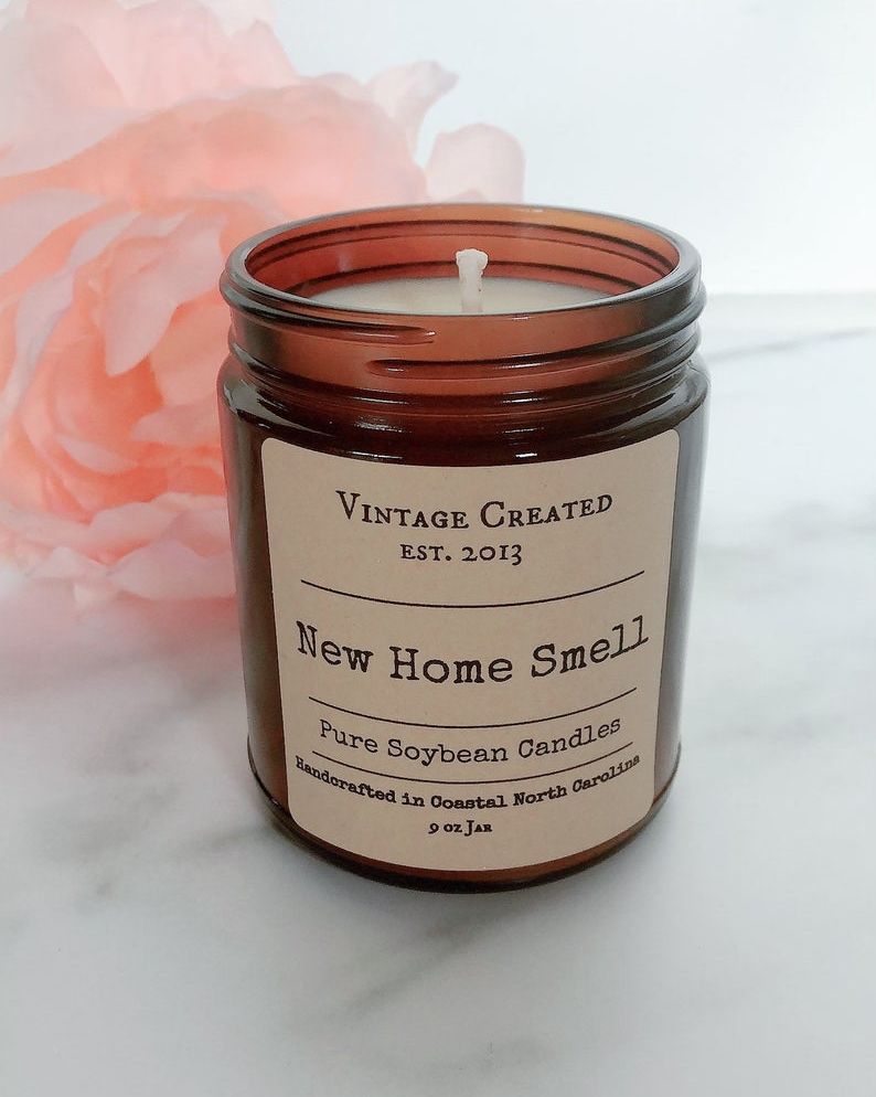 New Home Smell Soy Candle
