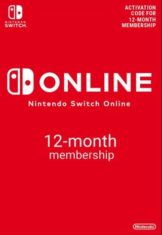Nintendo Switch Online-Mitgliedschaft für 12 Monate (365 Tage).