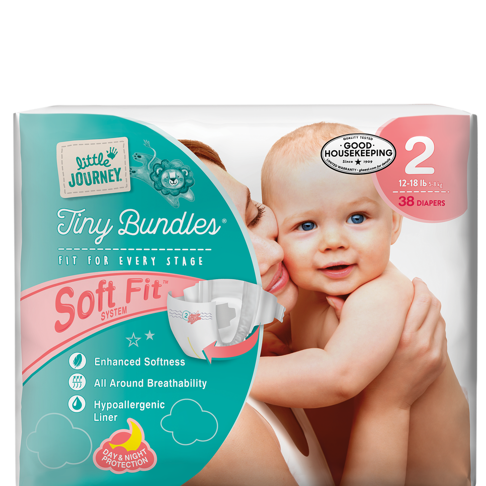 Size 3 Diapers - Club Pack - Little Journey