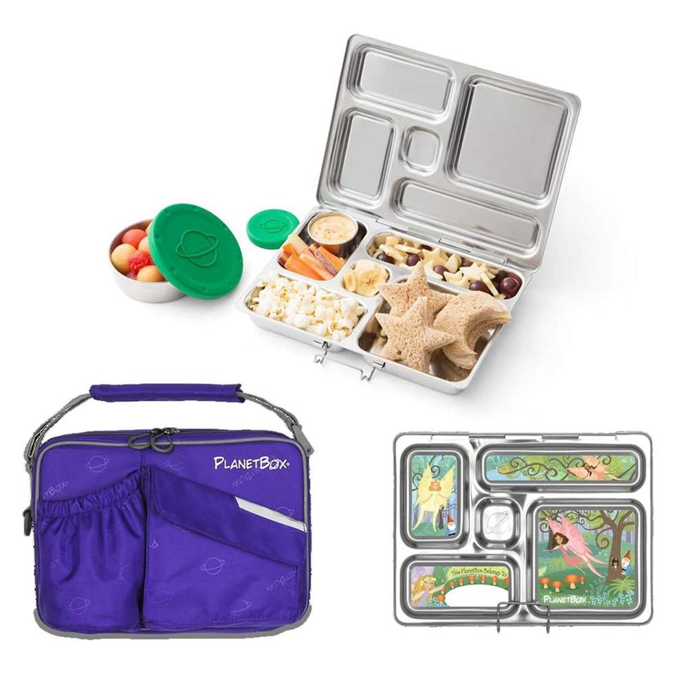 Lock & Lock BPA Free Slim Lunch Box with Water Bottle, Chopsticks and  Cotton Bag (Orange)