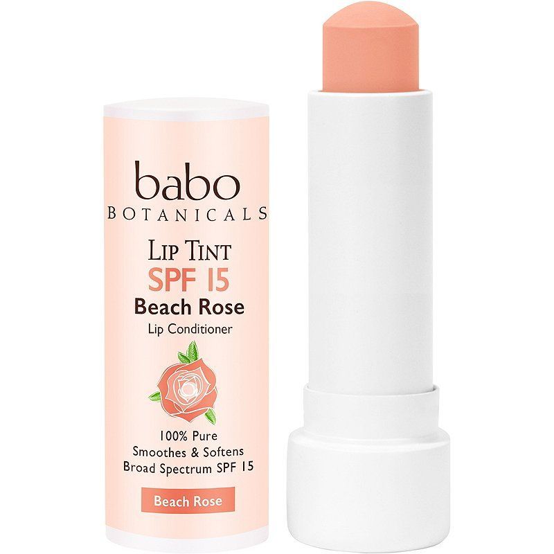 lip balm with colour and spf