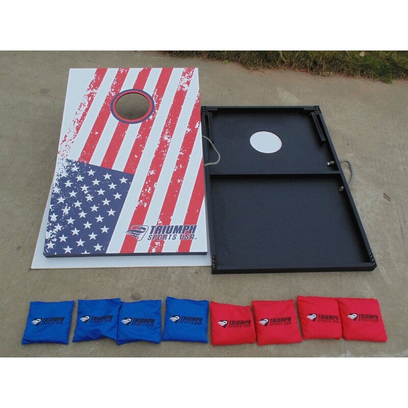 : Triumph All-Weather Aluminum 2x3 Cornhole Set