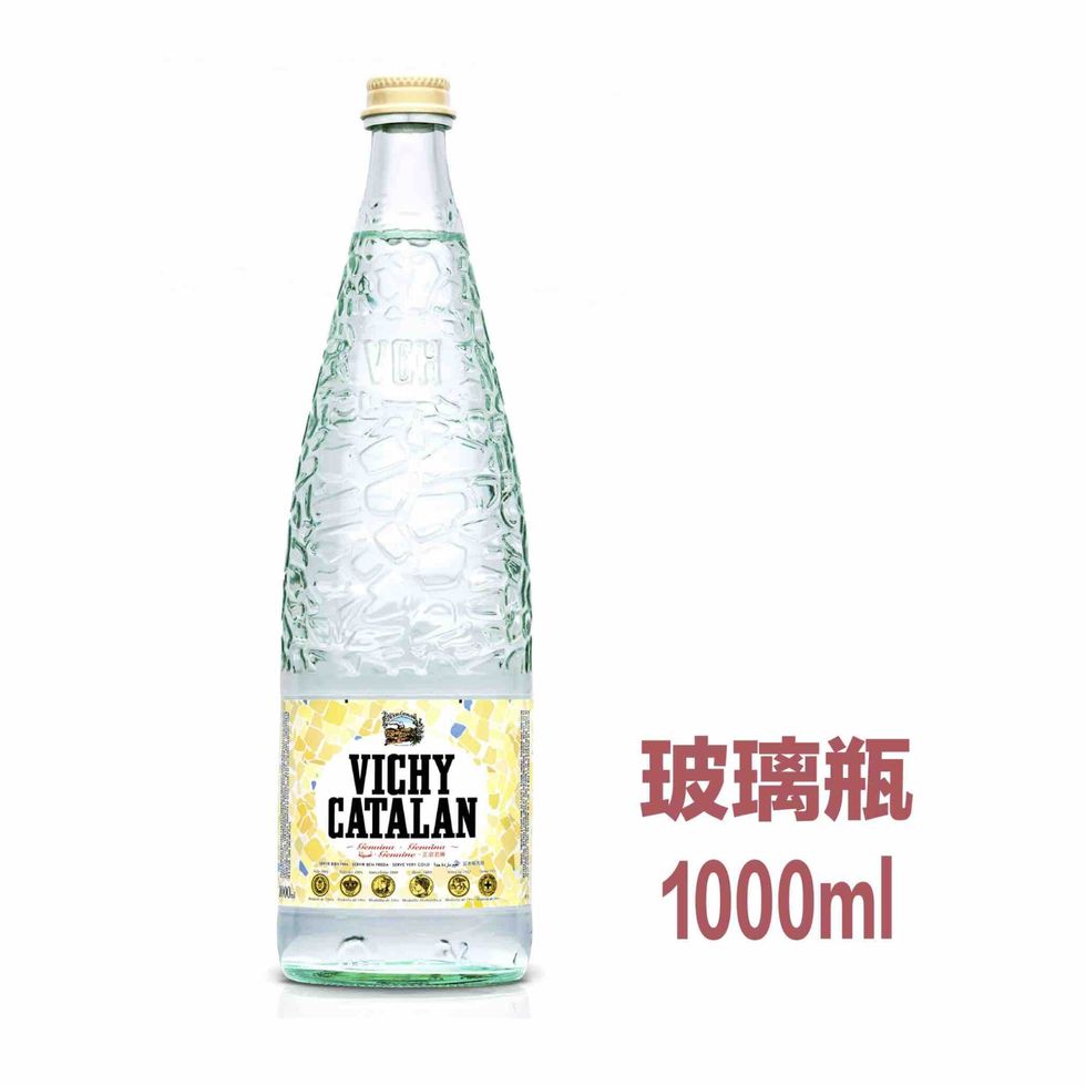 氣泡水推薦：Vichy Catalan 維奇嘉泰蘭天然氣泡水1000毫升/12瓶