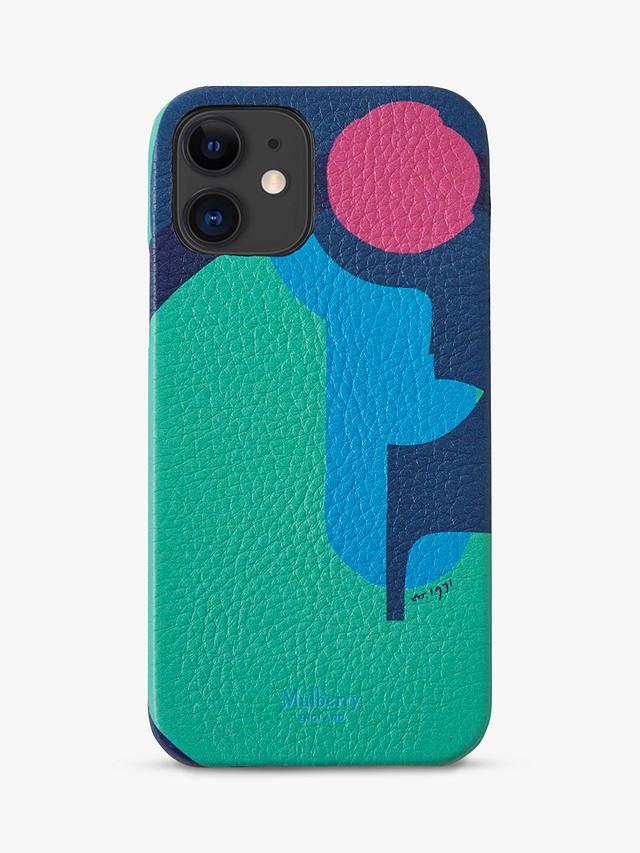 Printed Leather iPhone 12 case