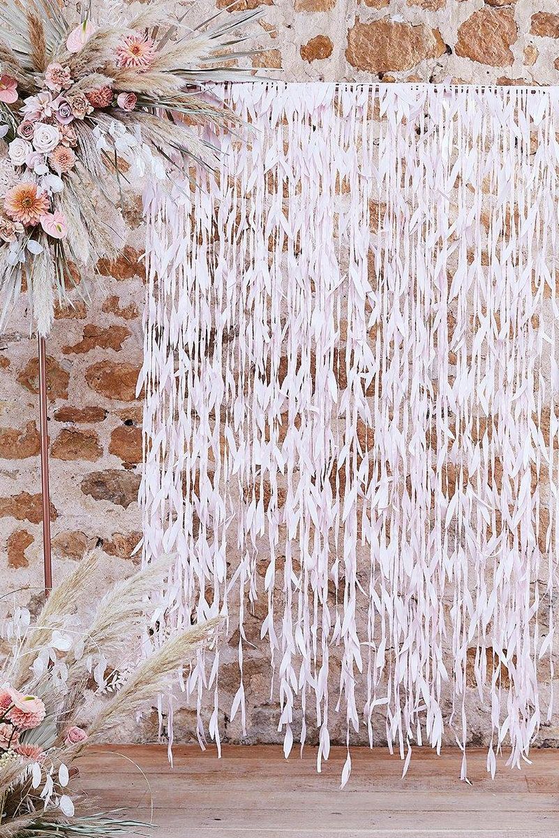 A Touch of Pampas Leaf Backdrop, Very, £24.99