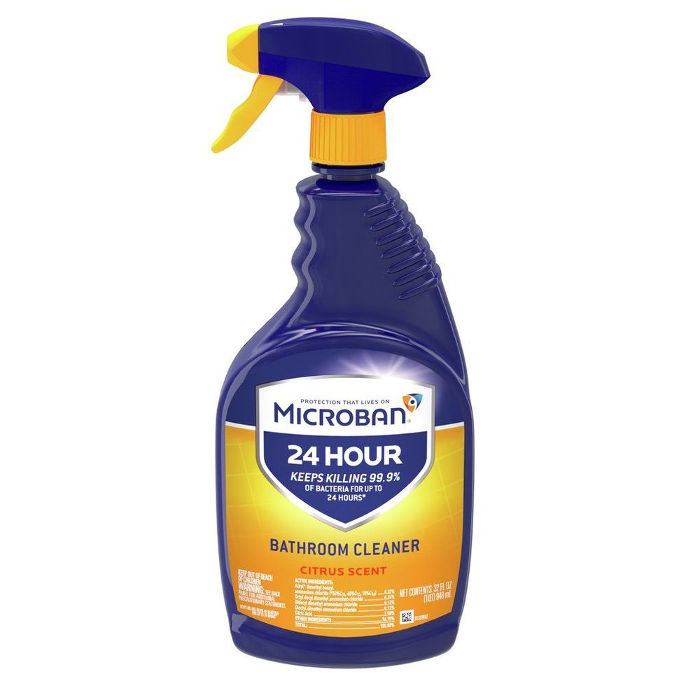 Microban 24 Bathroom Cleaner and Sanitizing Spray